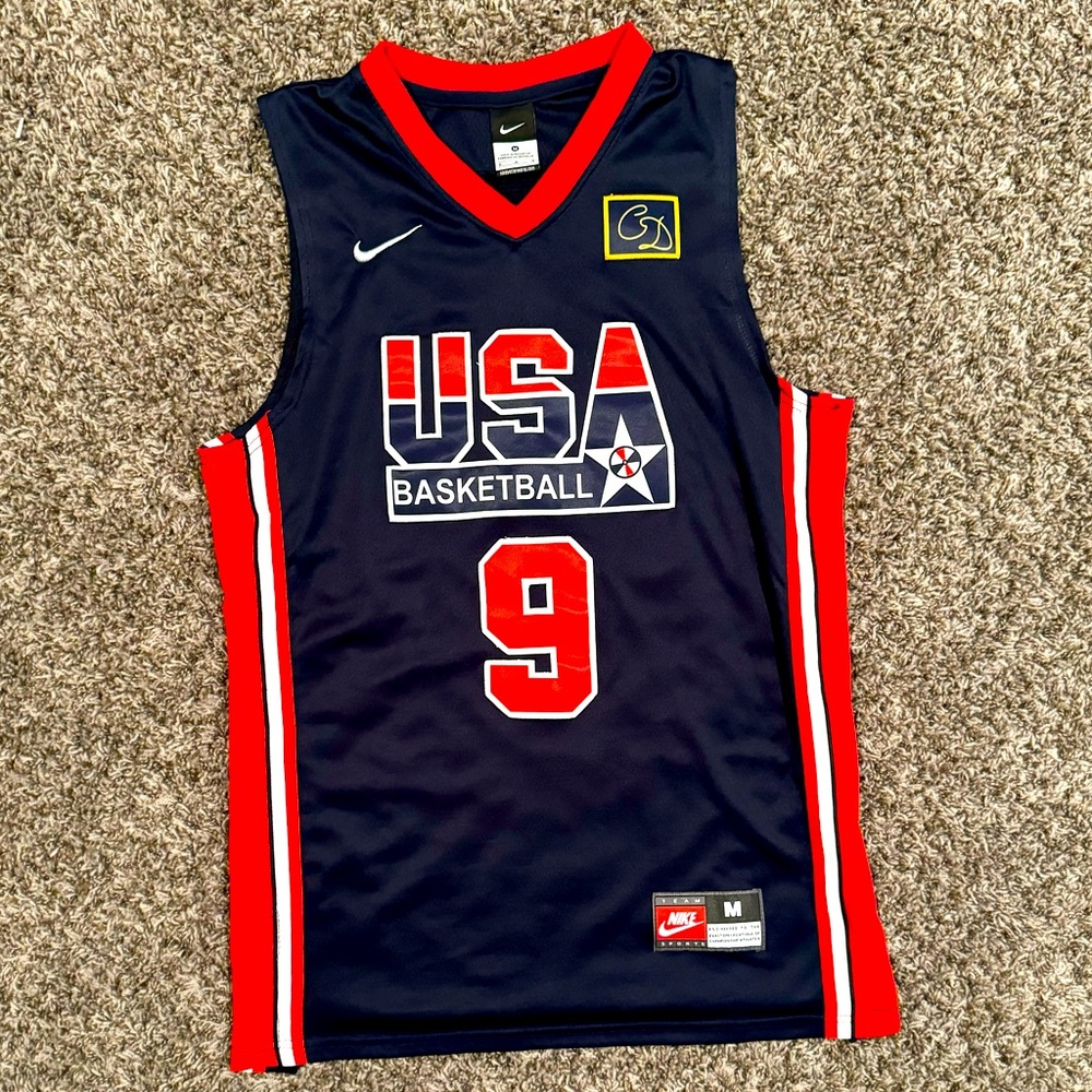 Nike Micheal Jordan Team USA Basketball Jersey